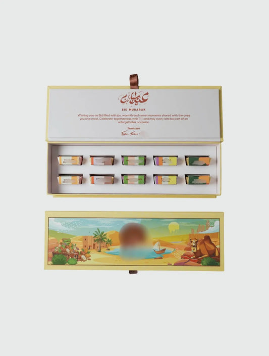 Dubai Viral Luxury Chocolate Mini Box – Assorted Chocolate Selection (10 Pieces) Dubai Chocolates